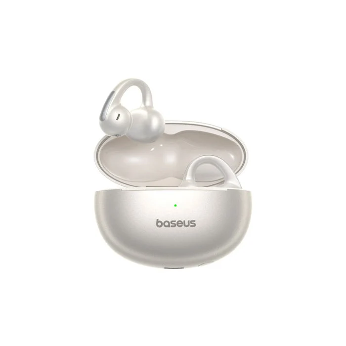 Baseus Bowie MC1 Pro Open-Ear True Wireless Earbuds (Cosmic Black, Stellar White, Galaxy Natural Titanium)
