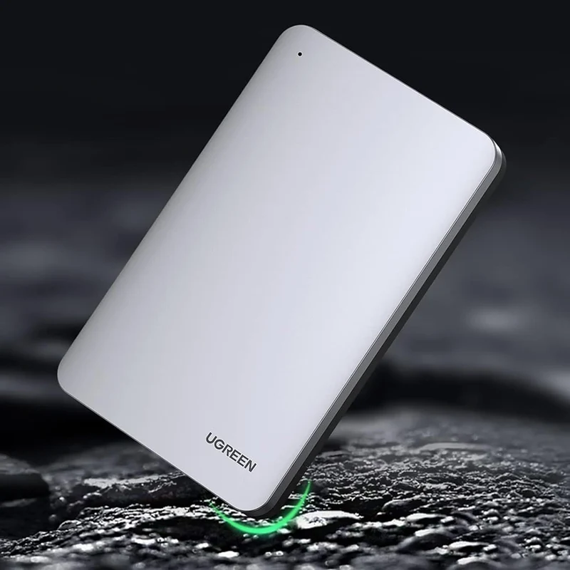 Ugreen 2.5" SATA External Hard Drive Enclosure - 6Gbps (Grey) (CM300/70499)