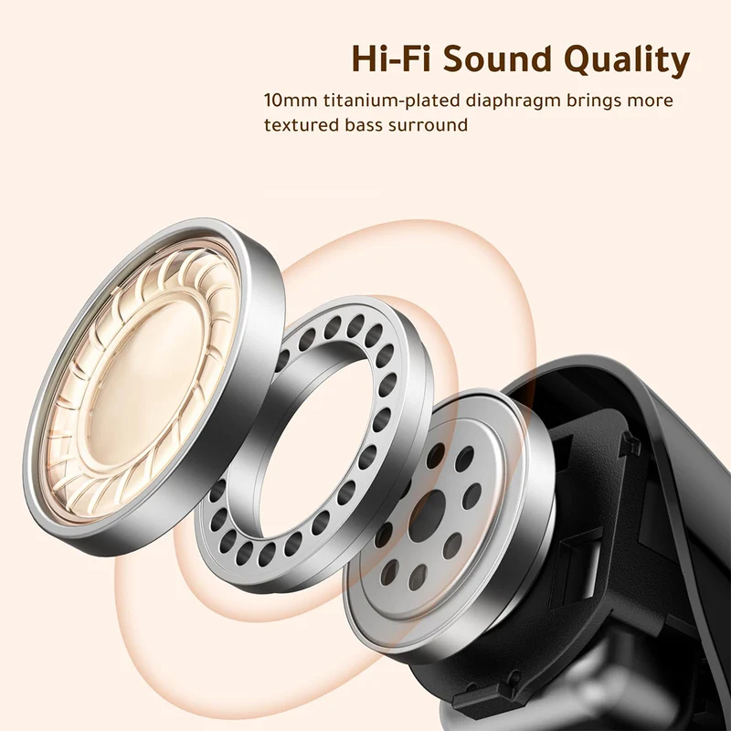 Ugreen Dots True Wireless Earbuds (Black, White) (WS220/75628, WS220/75627)