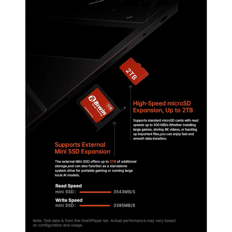 OneXPlayer Super X Liquid Version AMD Ryzen AI Max+ 395 14" 2880x1800 AMOLED Windows 11 Gaming Tablet-Laptop Hybrid + Super X Keyboard + Super X Storage Case + Super X Charger (48GB LPDDR5x RAM + 1TB SSD, 128GB LPDDR5x RAM + 2TB SSD)