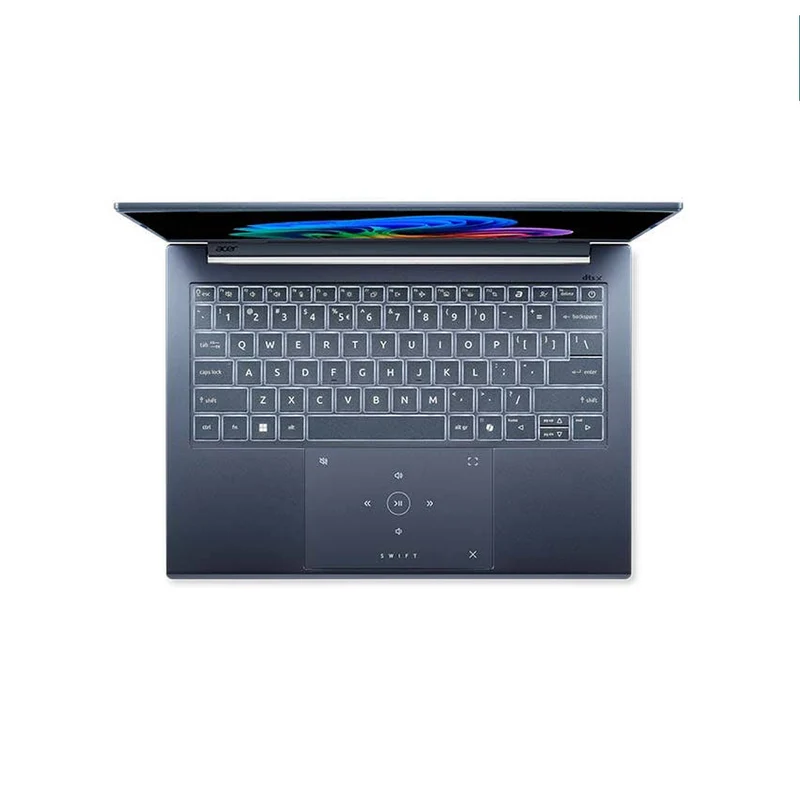 Acer Swift Go 14 AI SFG14-75-55MB Laptop (Steam Blue) | 14" WUXGA (1920x1200) OLED | Core Ultra 5 226V | 16GB RAM | 512GB SSD | Intel Arc Graphics 130V | Windows 11 Home | MS Office Home 2024 + Acer Entry Run Rate Backpack E-1620-P