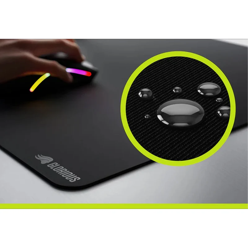 Glorious GMP 2 XXL Stitchless Cloth Gaming Mousepad (Black) (GLO-MP2-CLTH-EGL-XXL-BLK)