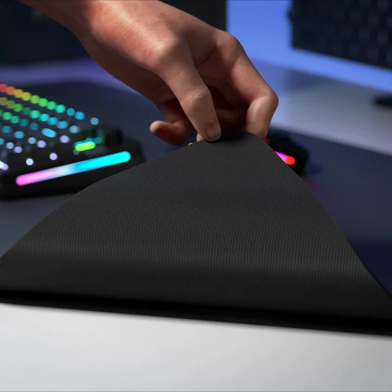 Glorious GMP 2 XXL Stitchless Cloth Gaming Mousepad (Black) (GLO-MP2-CLTH-EGL-XXL-BLK)