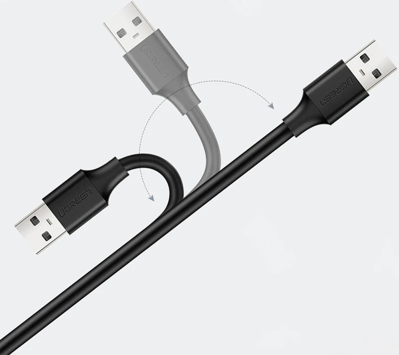 Ugreen USB 2.0 A Male to Female Extension Cable - 0.5m (Black) (US103/10313)