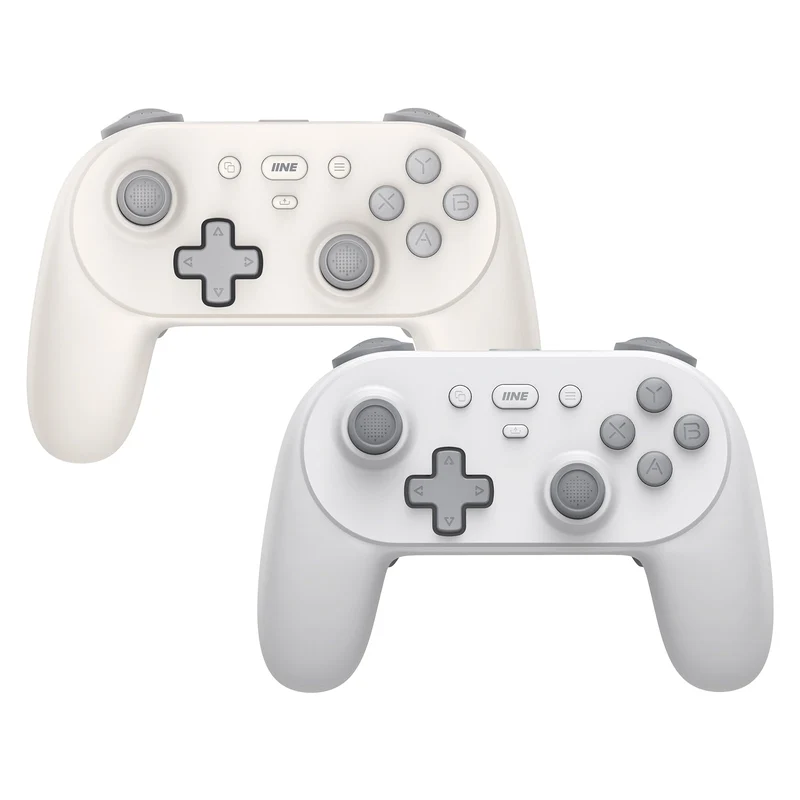 IINE Anthena Wireless Controller PC Version for Nintendo Switch / Phone / PC (Grey, White)