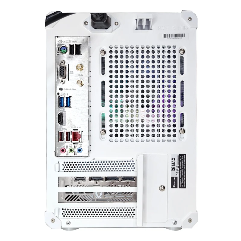 Sigma C6 Max White Desktop Gaming PC | AMD Ryzen 5 7500F | 16GB RAM | 1TB SSD | RTX 5060 | Windows 11 Pro