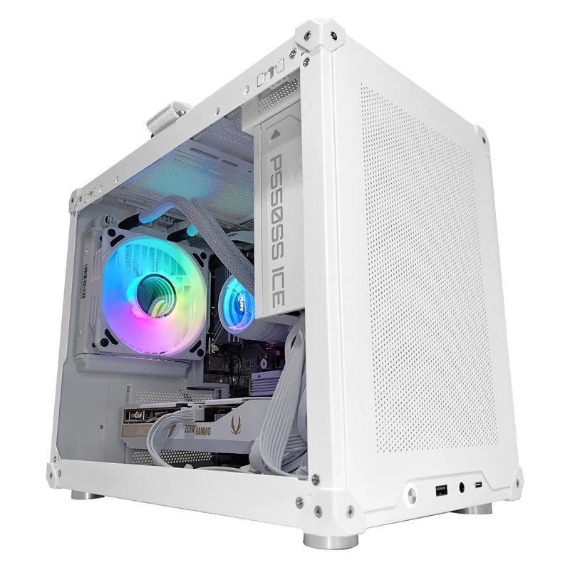 Sigma C6 Max White Desktop Gaming PC | AMD Ryzen 5 7500F | 16GB RAM | 1TB SSD | RTX 5060 | Windows 11 Pro