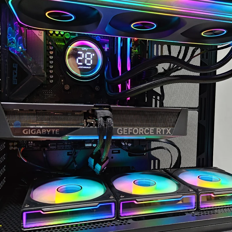 Optima V40E Black Desktop Gaming PC | AMD Ryzen 7 8700G | 32GB RAM | 1TB SSD | RTX 5070 OC | Windows 11 Pro