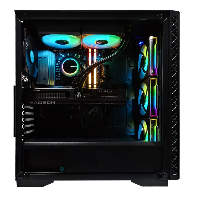 Aurora Matrexx 50 Black Desktop Gaming PC | AMD Ryzen 5 9500F | 16GB RAM | 1TB SSD | RX 9060 XT | Windows 11 Pro