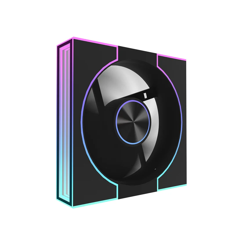DarkFlash DM8 1-Pack SE PWM A-RGB Cooling Fan (Black, White)
