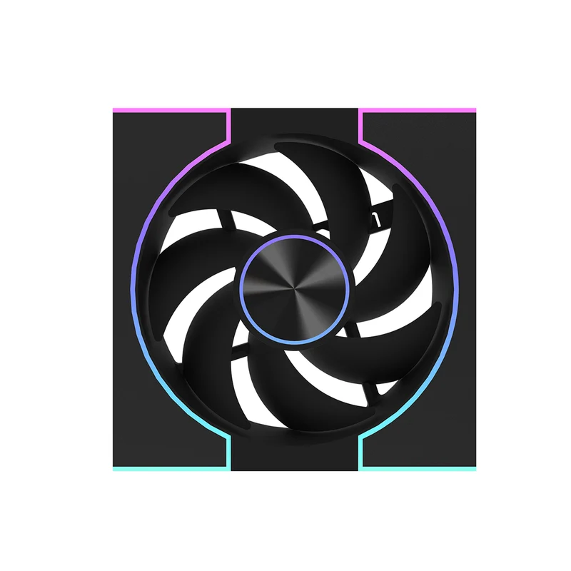 DarkFlash DM8 1-Pack SE PWM A-RGB Cooling Fan (Black, White)
