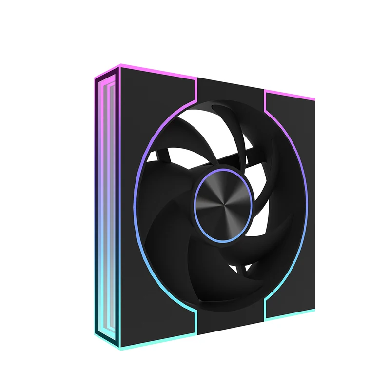 DarkFlash DM8 1-Pack SE PWM A-RGB Cooling Fan (Black, White)