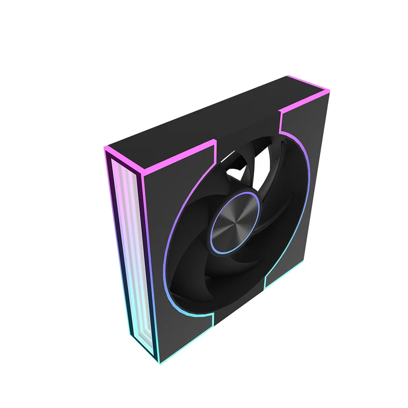 DarkFlash DM8 1-Pack SE PWM A-RGB Cooling Fan (Black, White)