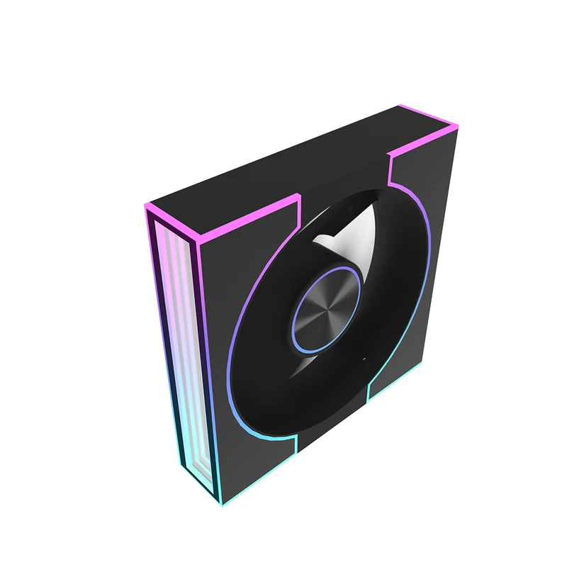DarkFlash DM8 1-Pack SE PWM A-RGB Cooling Fan (Black, White)