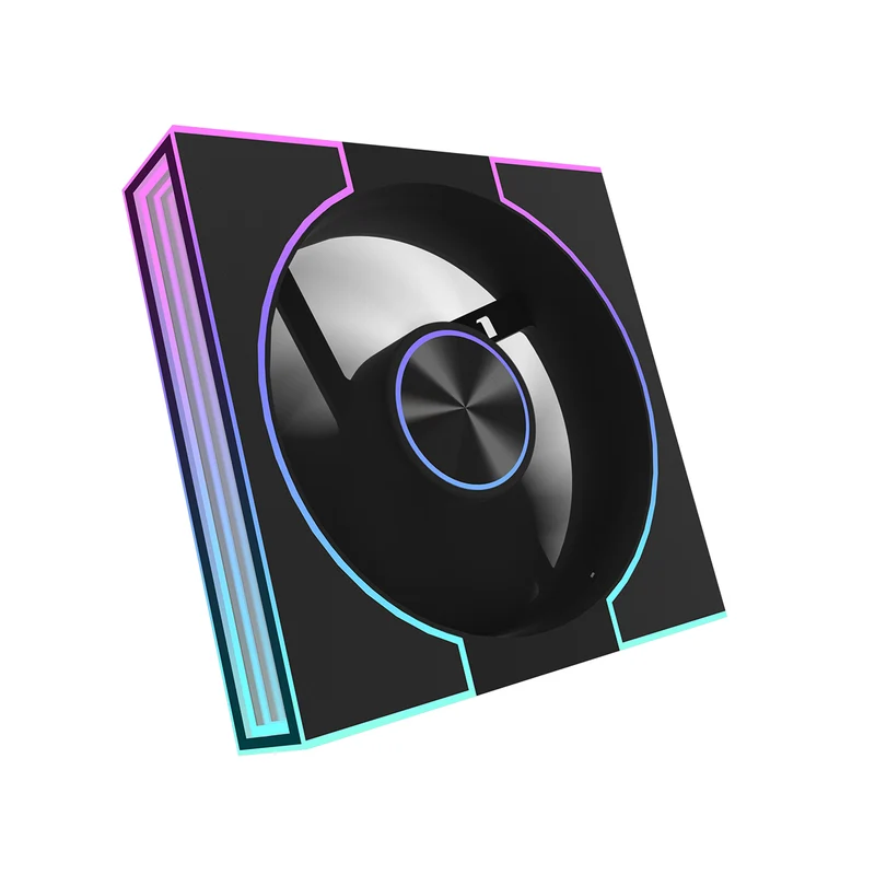 DarkFlash DM8 1-Pack SE PWM A-RGB Cooling Fan (Black, White)