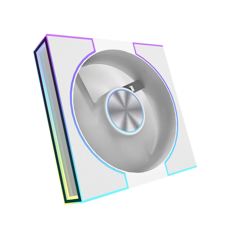 DarkFlash DM8 1-Pack SE PWM A-RGB Cooling Fan (Black, White)