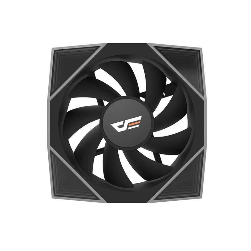 DarkFlash DM18R 1-Pack Reverse Blade ARGB Cooling Fan (Black, White)