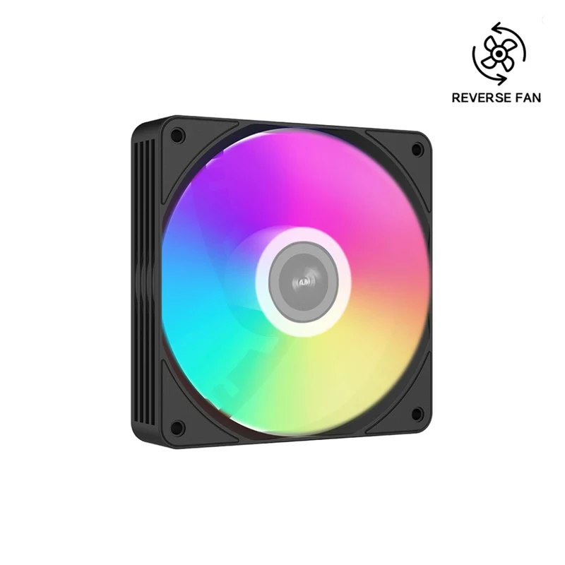 Sama FZ12R ARGB Reverse 120mm PWM Fan (Black) (FZ12-BKAM1TOR-G)