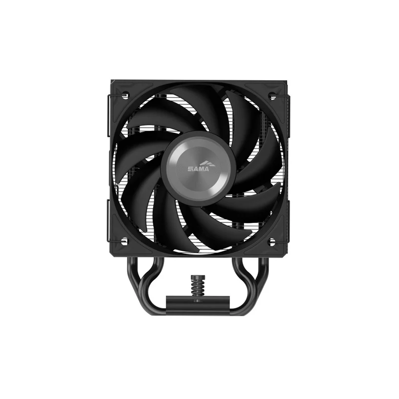 Sama X40 Low-Profile Tower Type CPU Air Cooler with 4 Direct-Touch Heat Pipes & 100mm Fan (Black) (X40-BKWNYXOX-G)