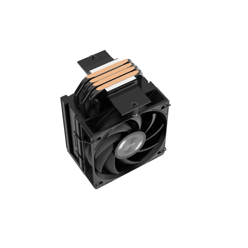Sama X40 Low-Profile Tower Type CPU Air Cooler with 4 Direct-Touch Heat Pipes & 100mm Fan (Black) (X40-BKWNYXOX-G)