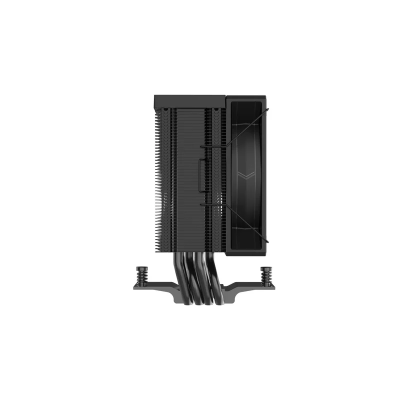 Sama X40 Low-Profile Tower Type CPU Air Cooler with 4 Direct-Touch Heat Pipes & 100mm Fan (Black) (X40-BKWNYXOX-G)