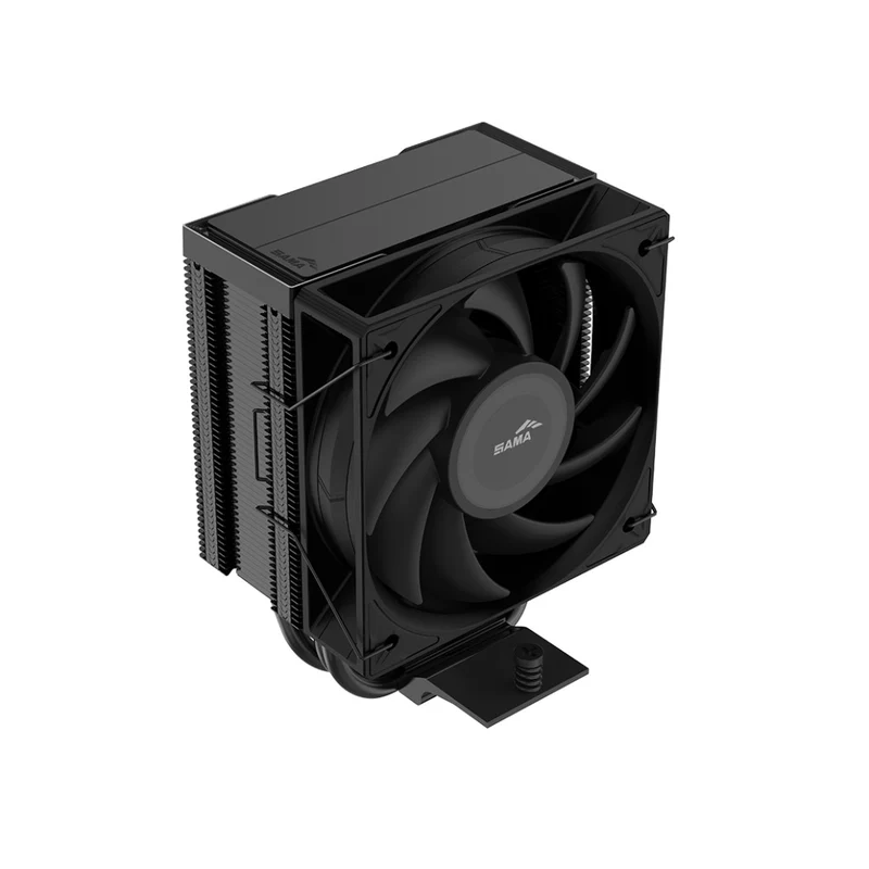 Sama X30 Low-Profile Tower Type CPU Air Cooler with 3 Direct-Touch Heat Pipes & 100mm Fan (Black) (X30-BKWNYXOX-G)