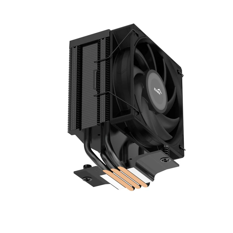 Sama X30 Low-Profile Tower Type CPU Air Cooler with 3 Direct-Touch Heat Pipes & 100mm Fan (Black) (X30-BKWNYXOX-G)