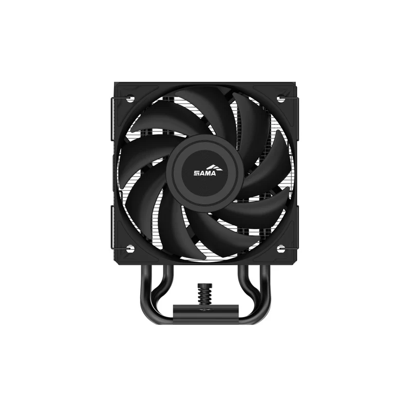 Sama X30 Low-Profile Tower Type CPU Air Cooler with 3 Direct-Touch Heat Pipes & 100mm Fan (Black) (X30-BKWNYXOX-G)