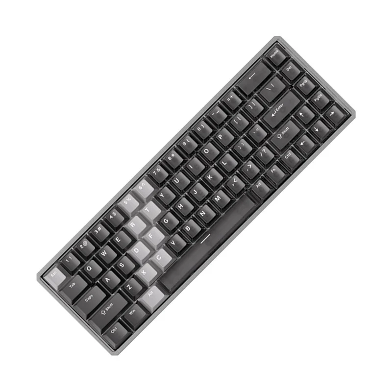 Akko MOD68 HE Aluminum Case Wired ARGB Magnetic Keyboard (Gradient Hybrid Black Transparent) (Akko AstroAim Magnetic Switch) (02N-02I-03A-02G-02L-02K)