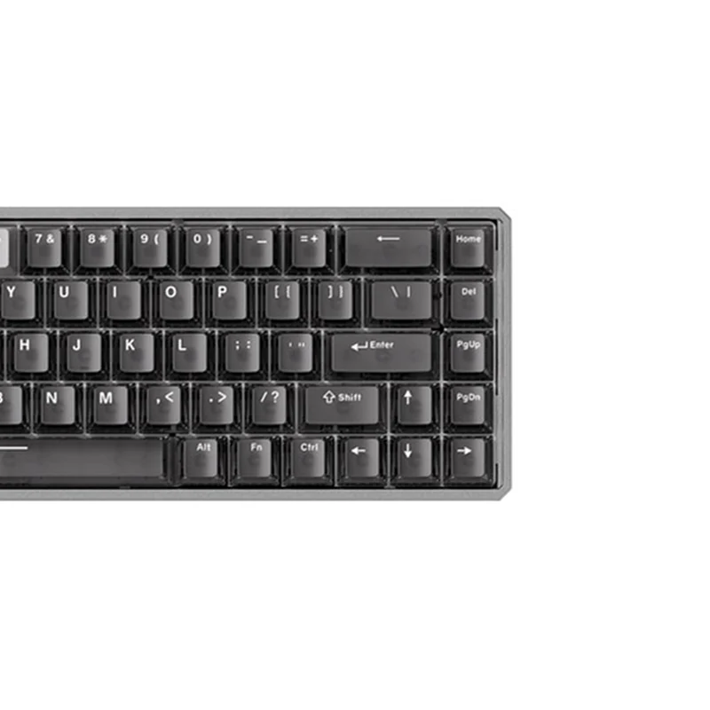 Akko MOD68 HE Aluminum Case Wired ARGB Magnetic Keyboard (Gradient Hybrid Black Transparent) (Akko AstroAim Magnetic Switch) (02N-02I-03A-02G-02L-02K)