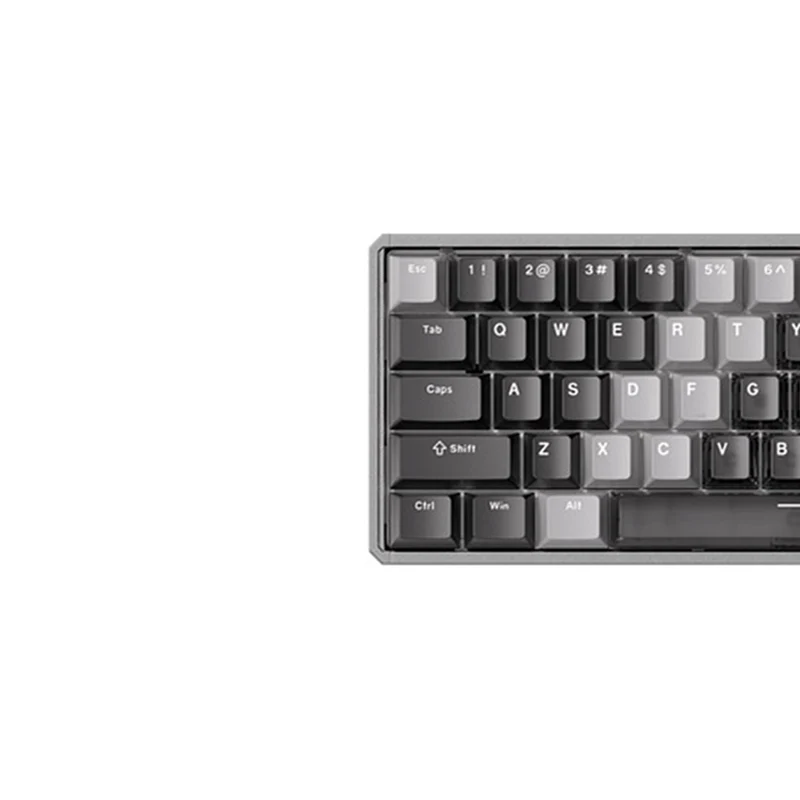Akko MOD68 HE Aluminum Case Wired ARGB Magnetic Keyboard (Gradient Hybrid Black Transparent) (Akko AstroAim Magnetic Switch) (02N-02I-03A-02G-02L-02K)