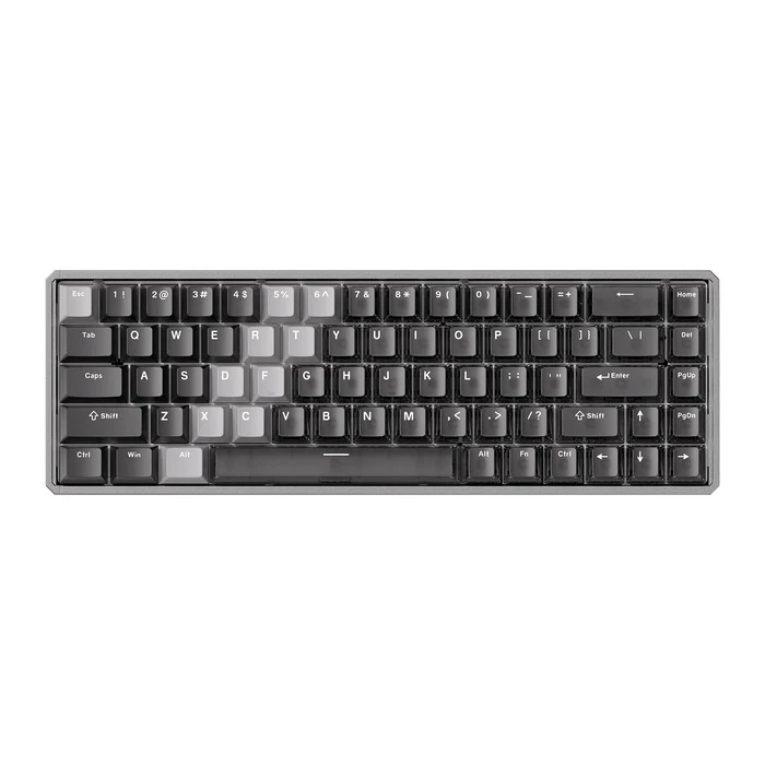 Akko MOD68 HE Aluminum Case Wired ARGB Magnetic Keyboard (Gradient Hybrid Black Transparent) (Akko AstroAim Magnetic Switch) (02N-02I-03A-02G-02L-02K)