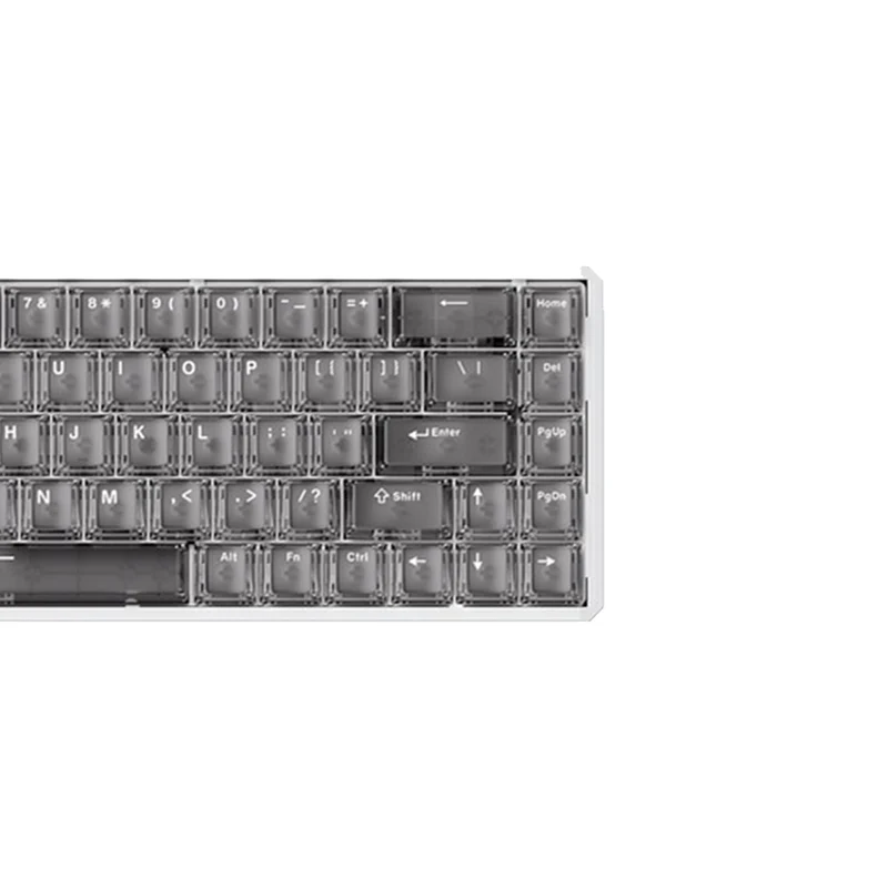 Akko MOD68 HE Aluminum Case Wired ARGB Magnetic Keyboard (Gradient Hybrid White Transparent) (Akko AstroAim Magnetic Switch) (02O-02I-03B-02G-02M-02J)
