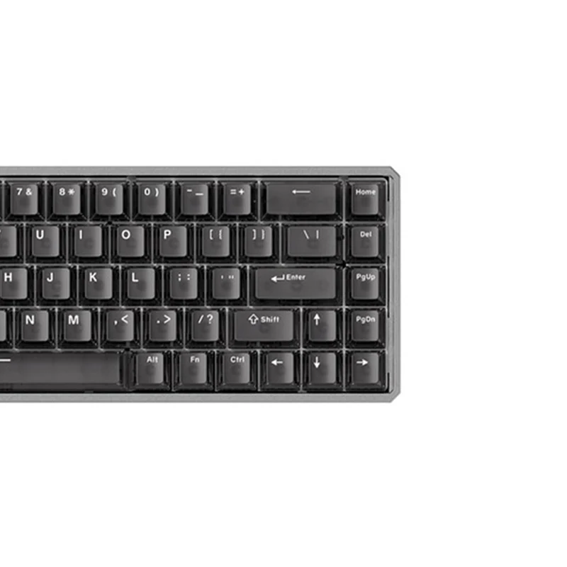 Akko MOD68 HE Aluminum Case Wired ARGB Magnetic Keyboard (Black Transparent) (Akko AstroAim Magnetic Switch) (02N-02I-02W-02G-02L-02K)