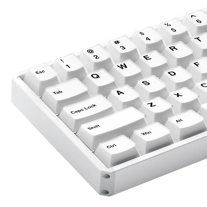 Akko MOD68 HE Aluminum Case Wired ARGB Magnetic Keyboard (Misty White) (Akko AstroAim Magnetic Switch) (02O-02I-00U-02G-02M-02J)