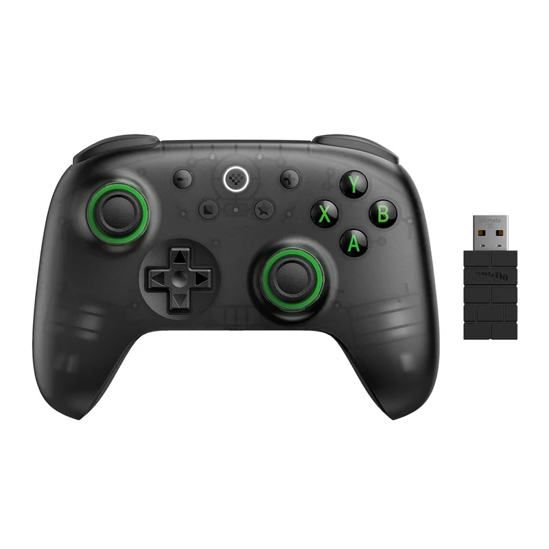 8Bitdo Ultimate 2C Wireless Controller for Windows/Android (Transparent Black) (81HD)