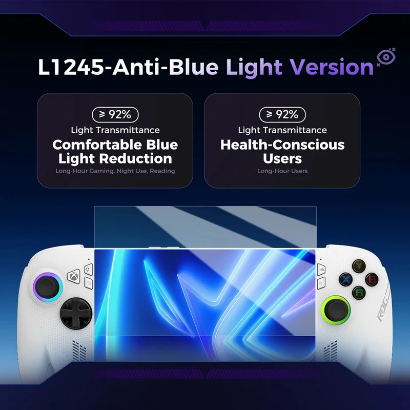 IINE Anti-Blue Light Tempered Glass for ROG Xbox Ally L1245