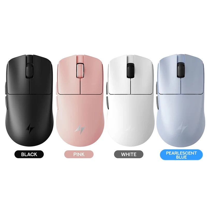 ATK Blazing Sky F1 V2 Ultimate 2.0 Esports Wireless Mouse (Black, Pink, White, Pearlescent Blue)