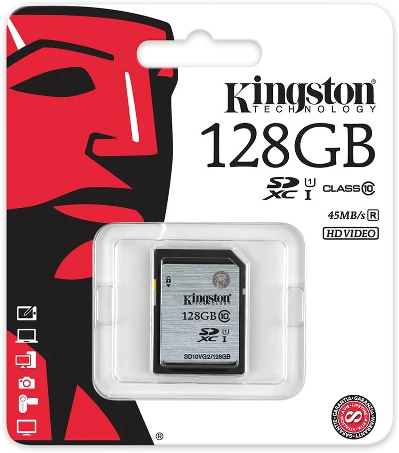 Kingston SD10VG2/128GBFR SDXC Class 10
