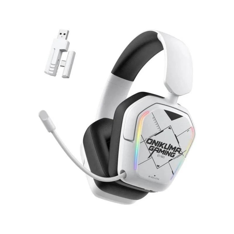 Onikuma GT883 4-Mode Gaming Headset (White/Black)