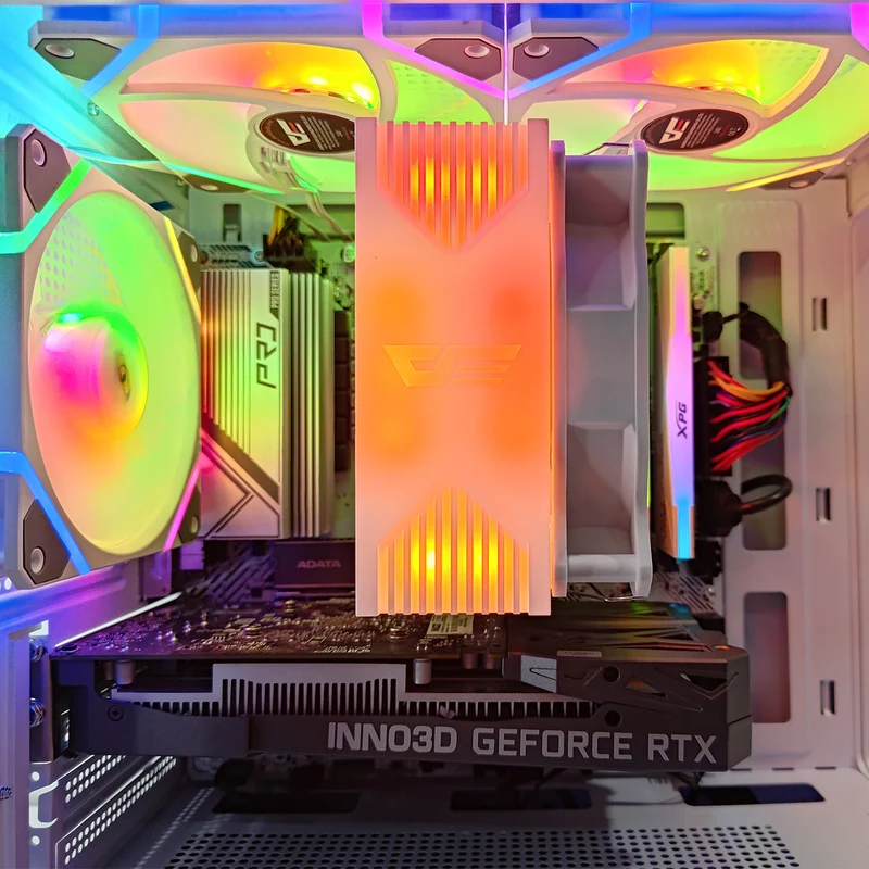 Alpha DB330M White Desktop Gaming PC | AMD Ryzen 5 5500 | 16GB RAM | 500GB SSD | RTX 3050 | Windows 11 Pro