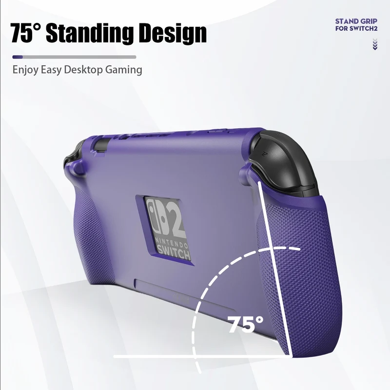 Skull & Co. HardShell Front Cover & Protective Case Bundle for Nintendo Switch 2 (Light Purple/Light Green, Zelda Yellow & Green, Mario Red & Blue)