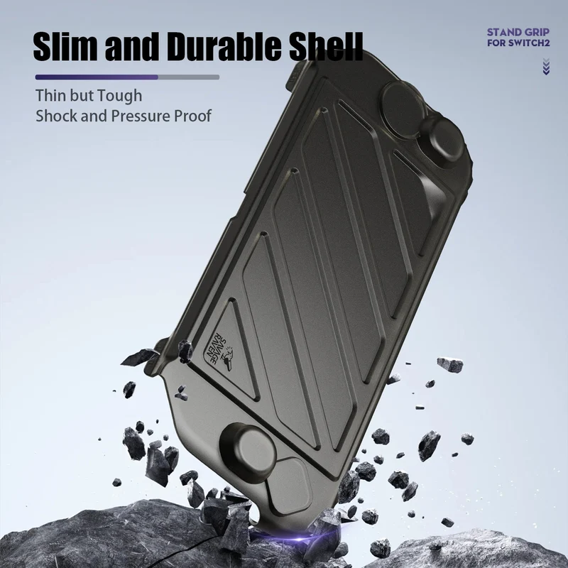Skull & Co. HardShell Front Cover & Protective Case Bundle for Nintendo Switch 2 (Light Purple/Light Green, Zelda Yellow & Green, Mario Red & Blue)