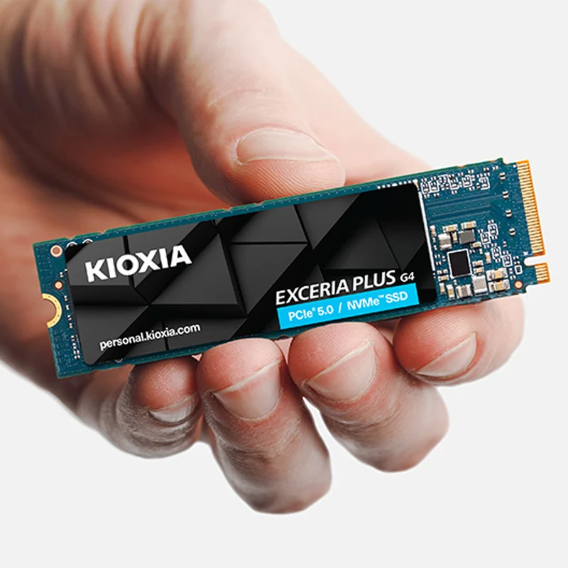 Kioxia Exceria Plus G4 PCIe Gen5 x4 M.2 2280 NVME SSD (1TB, 2TB) (LVD10Z001TG8, LVD10Z002TG8)