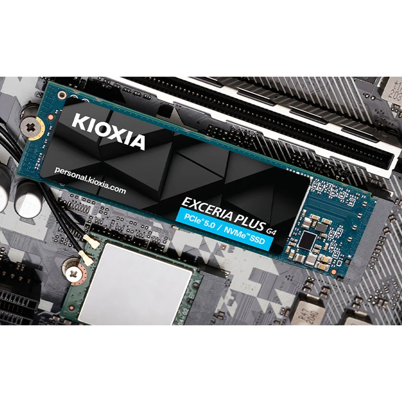 Kioxia Exceria Plus G4 PCIe Gen5 x4 M.2 2280 NVME SSD (1TB, 2TB) (LVD10Z001TG8, LVD10Z002TG8)