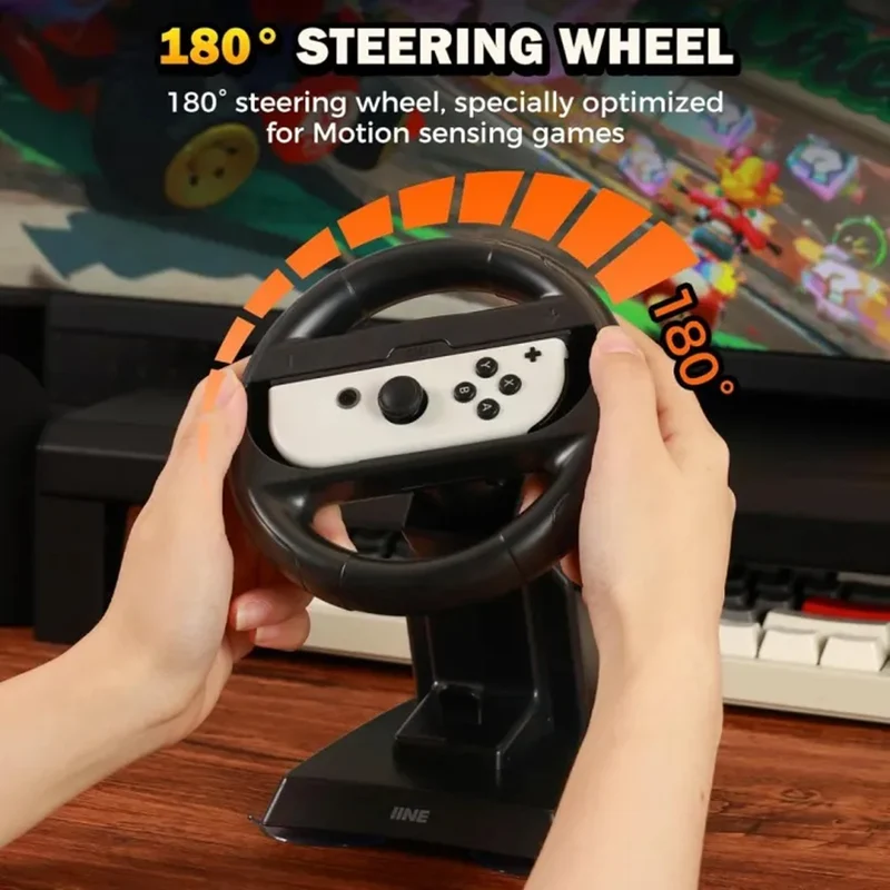 IINE Racing Wheel Set for Nintendo Switch / Nintendo Switch 2 (L1198)