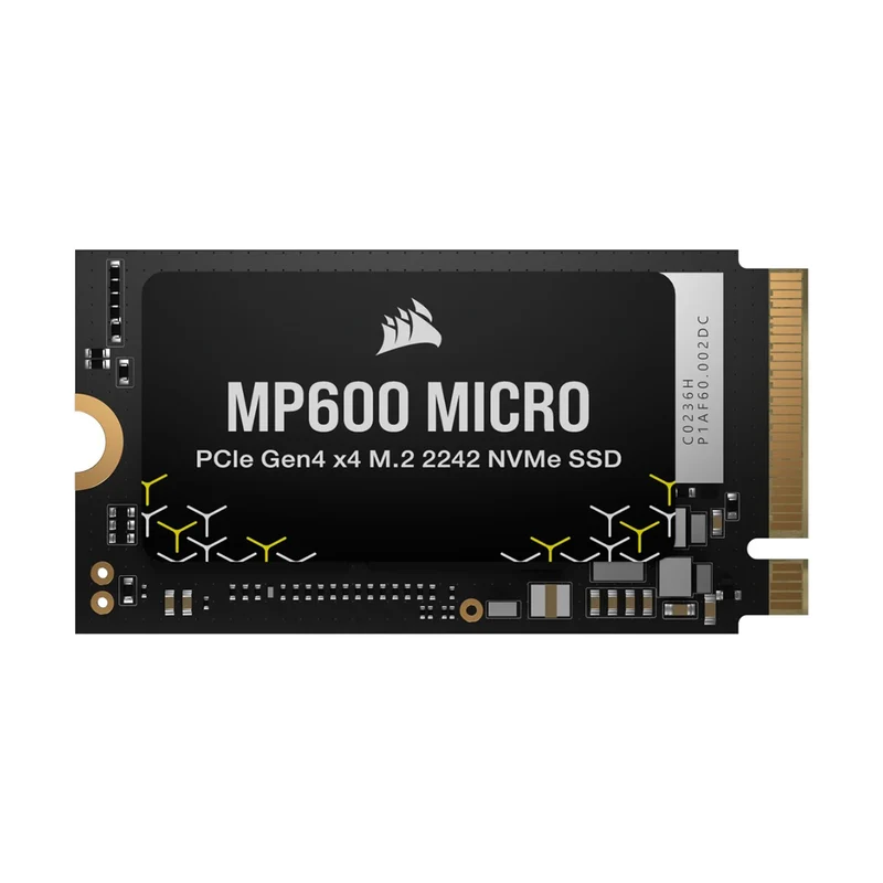 Corsair MP600 Micro 1TB PCIe Gen4 x4 NVMe M.2 2242 SSD (CSSD-F1000GBMP600MCR2)