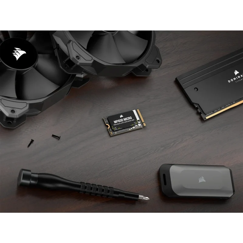 Corsair MP600 Micro 1TB PCIe Gen4 x4 NVMe M.2 2242 SSD (CSSD-F1000GBMP600MCR2)