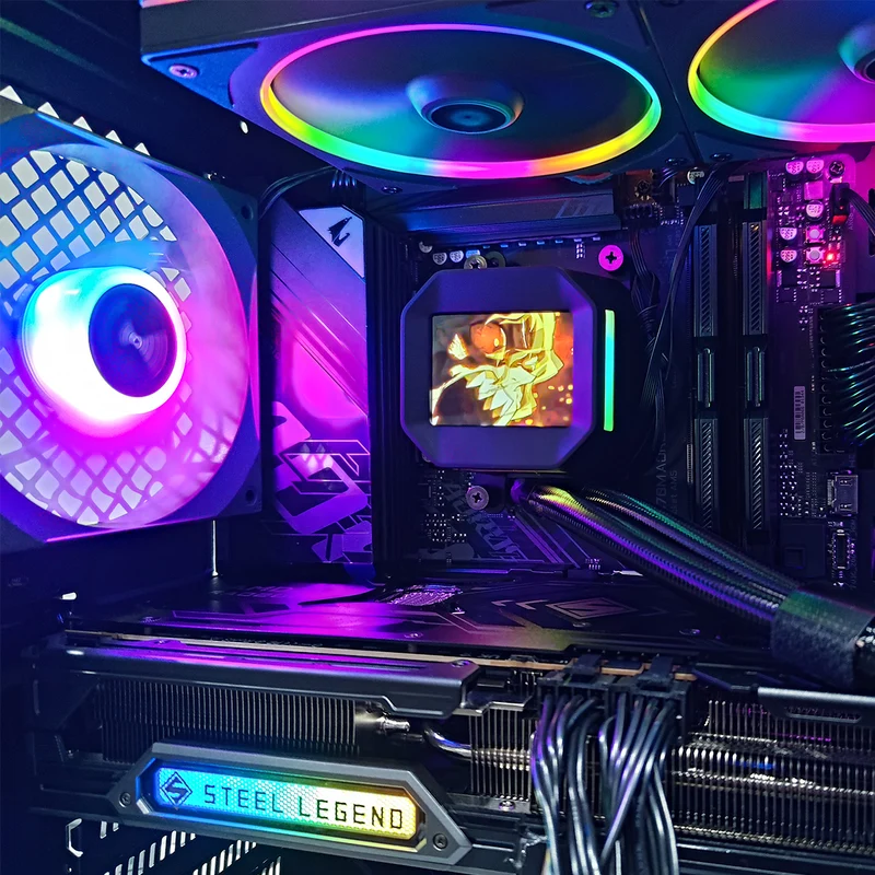 Optima Matrexx 55 Black Desktop Gaming PC | AMD Ryzen 7 9700X | 32GB RAM | 1TB SSD | RX 9070 XT | Windows 11 Pro