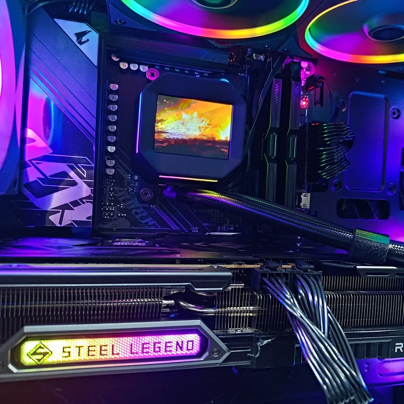 Optima Matrexx 55 Black Desktop Gaming PC | AMD Ryzen 7 9700X | 32GB RAM | 1TB SSD | RX 9070 XT | Windows 11 Pro